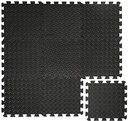 0,8 m² 9-delige set vloerbeschermingsmatten 30x30x1 fitness vloermat beschermende mat