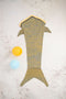 Deken Crochetts Deken Grijs Haai 70 x 140 x 2 cm