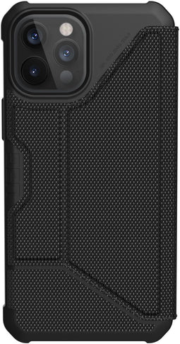 Urban Armor Gear Metropolis - Booktype hoesje - Krasbestendig Schokbestendig - Zwart