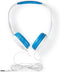 Nedis HPWD4200 - On-ear koptelefoon - 82 dB geluidsdruk - Blauw Wit