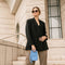 Telefoontasje Dames Crossbody - Selencia Telefoontasje Sports Luxe - Universeel Schoudertasje telefoon - Moederdag Cadeautje - Blauw