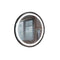Wandspiegel Home ESPRIT Zwart Modern 80 x 2 x 80 cm
