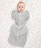 Love to Dream™ Swaddle Up™ - Inbakerslaapzak - ARMS UP™ - Grijs - Small 1.0 TOG (3.5 - 6 kg)