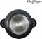 Cheffinger CF-COUS12 - Couscouspot - 12 liter marmercoating - Zwart