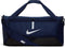 Nike Sporttas - M - 60 liter - 2 vakken met ritssluiting - navy zwart wit