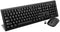 V7 Wireless Toetsenbord en Muis Combo - Draadloos - QWERTY US - Zwart
