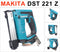 Makita DST221Z - Nietmachine - 18 V - 10 mm breed - 3000 schoten per acculading (1 stuk)