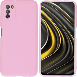 iMoshion Hoesje Geschikt voor Xiaomi Poco M3 Hoesje Siliconen - iMoshion Color Backcover - Roze