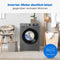 Bomann WA 7185 T - Wasmachine - 8KG - 1400 toeren - 15 programma's - Stoomfunctie - Grijs
