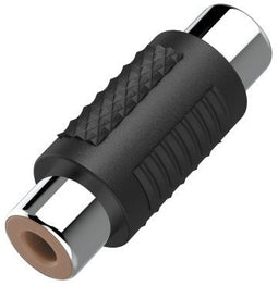 Hama 00205182 - RCA adapter - voor verlengen cinch-kabel - Zwart