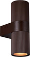 Nordlux Kyklop Ripple - Wandlamp - 2xGU10 - Roestkleurig (2 stuks)
