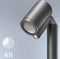 Steinel SpotWay - Buitenspot - Bewegingsmelder Bluetooth 57cm Antraciet