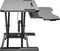 Bureau zit sta verhoger ergonomisch - werkstation hoogte verstelbaar - 80 cm breed