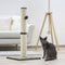 Kerbl Opal Maxi - Krabpaal - Grijs - 39 x 39 x 78 cm
