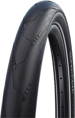 SCHWALBE Super Moto Performance Clincher Tyre 27.5x2.40" RaceGuard E-50 Addix Reflex, zwart Bandenmaat 62-584 | 27,5x2,40"