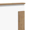 Hoofdbord met hoofdeinde Artisan Eiken 120 cm Bewerkt hout