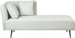 RIOM - Chaise longue - Mintgroen - Linkszijdig - Stof