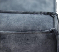 Hoekbank rechts Morgan - 261x248x88 - Adore 158 Niagara - Velours