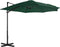 vidaXL - Zweefparasol - met - aluminium - paal - 300 - cm - groen