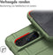 iMoshion Hoesje Geschikt voor Google Pixel 8 Pro Hoesje Siliconen - iMoshion Rugged Shield Backcover - Donkergroen