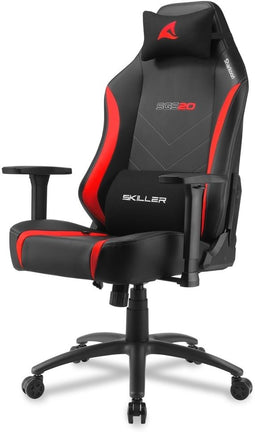 Sharkoon Skiller SGS20 - Gaming chair - Max. draaggewicht 120 kg - Rood