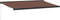 vidaXL - Luifel - handmatig - uittrekbaar - 500x300 - cm - bruin