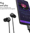imoshion Bedrade Oordopjes met USB-C Aansluiting - In-Ear Oortjes met Draad - Zwart