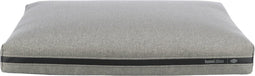 Trixie - Hondenkussen - Hondenmatras Citystyle - Hoekig - Home Edition - Lichtgrijs - 70X50 cm