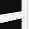 vidaXL - Sieradenkast - met - spiegel - wandgemonteerd - 30x8,5x67 - cm - wit