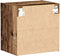 vidaXL - Zwevende - Plank - 2 - stuks - Oud - Hout - 40x28,5x40 - cm - Gefabriceerd - Hout