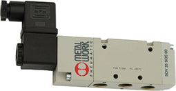 RIEGLER® 5/2-Weg Ventiel Elektropneumatisch - Monostabiel - G 3/8" - 230 V (1 stuk)