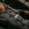 Snoozebaby Speenkoord - Fopspeenkoord biologisch katoen - Zachte knopen - Blauw