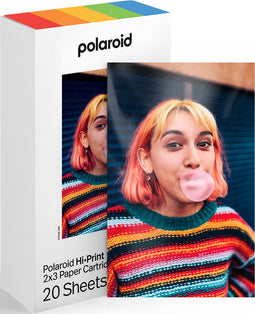 Polaroid Hi-Print 2x3 - Fotopapier met kleefrug - 20 vellen (2 cartridges)
