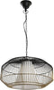 Plafondlamp DKD Home Decor 42 x 42 x 23 cm Zwart Gouden Ijzer 50 W