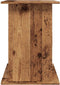 vidaXL - Aquariumstandaard - 101x41x58 - cm - bewerkt - hout - oud - houtkleurig