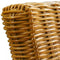 vidaXL - Eetkamerstoelen - 2 - st - natuurlijk - rattan - bruin