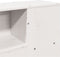 vidaXL - Hoofdbord - met - opbergruimte - 140 - cm - massief - grenenhout - wit