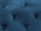 SKIEN - Chesterfield bank - Marineblauw - Fluweel