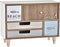 Doos-Juwelenkistje DKD Home Decor 29 x 14 x 22 cm Hout Bruin Turkoois