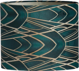 Light & Living Lampenkap ovaal Tiara - Groen - 30x15x25cm - Luxe