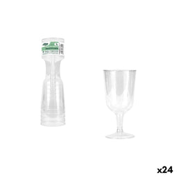 Wijnglas Algon 200 ml 5 Onderdelen (24 Stuks)