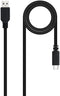 Nanocable 10.01.210 - USB A naar USB C - 0.5m - Zwart