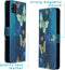 iMoshion Hoesje Geschikt voor Samsung Galaxy A22 (5G) Hoesje Met Pasjeshouder - iMoshion Design Softcase Bookcase - Blauw / Meerkleurig / Blue Butterfly