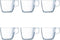 Luminarc - Koffiekopjes - 6 pcs - Transparant - 22 cl