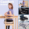Caresense Zitkussen - Orthopedisch Ergonomisch - Stuitkussen Wigkussen - Wit-Grijs