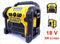 DeWALT DCR019-QW - Bouwradio - FM/AM - Geel/Zwart
