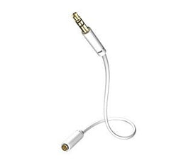 Inakustik 00310505 - Kabel 3.5mm analoog - 500cm - Wit