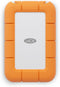 LaCie Rugged Mini SSD - 1TB - USB 3.2 Gen2x2 20Gb/s - Grijs Oranje