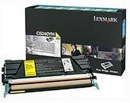 Lexmark C5240YH - Toner - Printcapaciteit 5000 - Geel