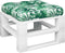 vidaXL - Palletkussen - bladpatroon - 60x61,5x10 - cm - stof